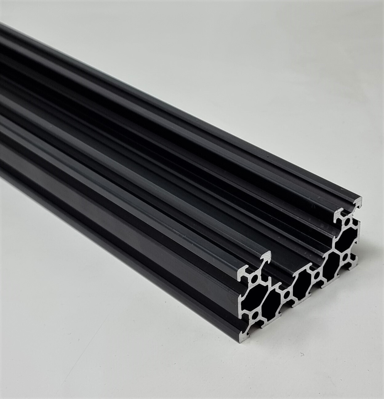 C Beam Linear Rail Aluminium Extrusion Profile (BLACK)