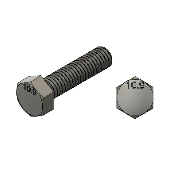 3/8-16 X 2 Hex Tap Bolt 18-8 Stainless Steel - 10 pcs per bag