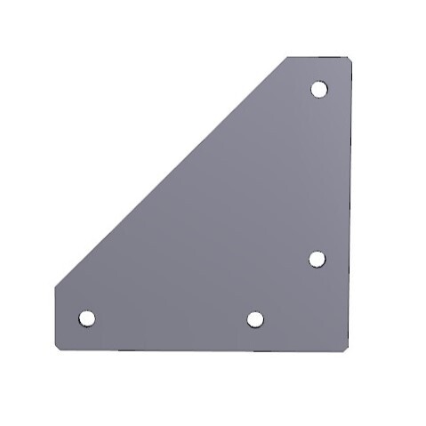 Sheet Metal Joining Plates for 40 Series T Slot Extrusions