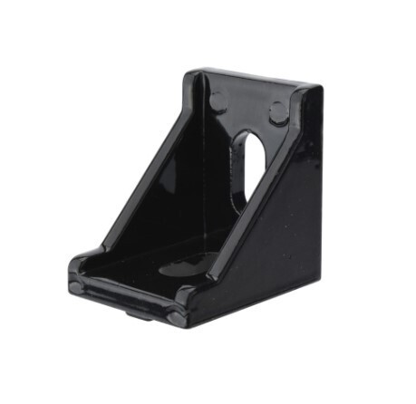 Corner Bracket for 40 Series T Slot (Black)