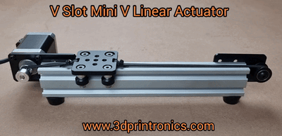 V Slot Mini V Linear Actuator (Belt Driven)