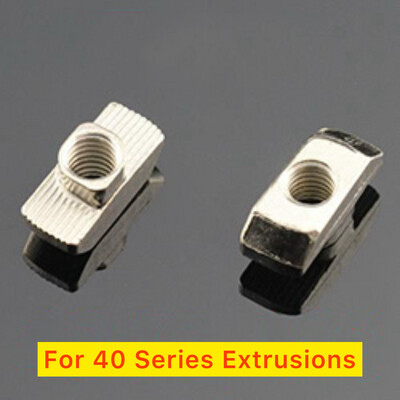 Drop In T Nut for 40 Series Aluminium Extrusions