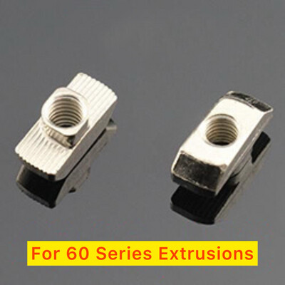 Drop In T Nut for 60 Series Aluminium Extrusions