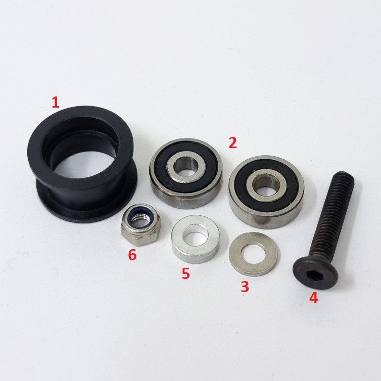 Smooth Idler Pulley Kit