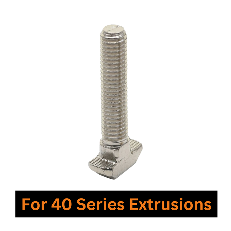 T Bolt for 40 Series Aluminum Extrusions