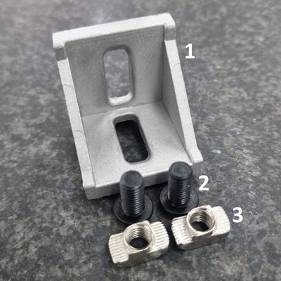 Corner Bracket Set for 45 Series T Slot