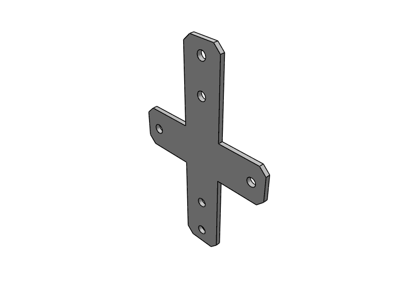 Cross Joining Plate For 30 Series T Slot Extrusions