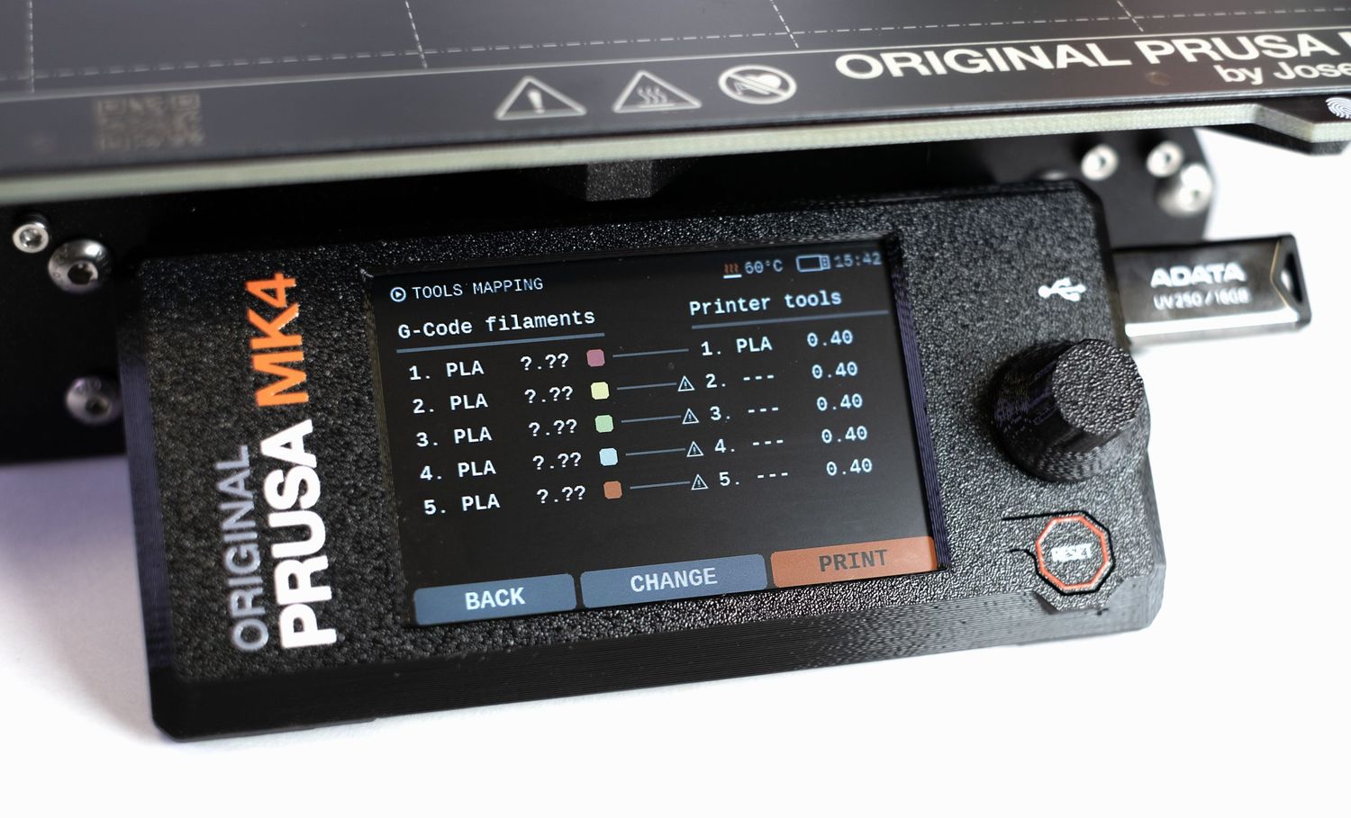 Original Prusa MMU3 upgrade kit (for MK4/MK3.9)