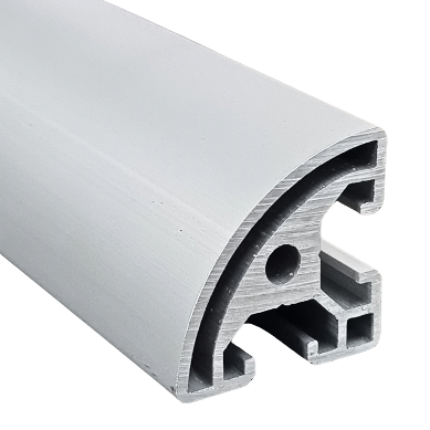 MISUMI T Slot Aluminium Extrusion 4040 Half Round
