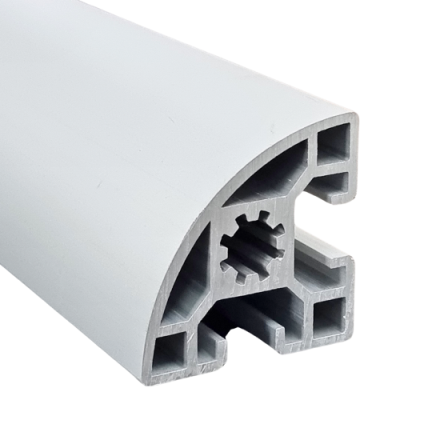 MISUMI T Slot Aluminium Extrusion 4545 Half Round
