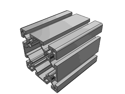 MISUMI T Slot Aluminium Extrusion 8080