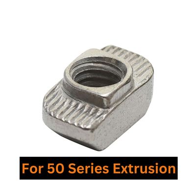 Drop In T Nut for 50 Series Aluminium Extrusions