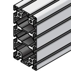 MISUMI T Slot Aluminium Extrusion 80 x 160mm