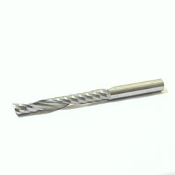 Solid Carbide Single Flute Endmill (1/8", Aluminium Cutter)