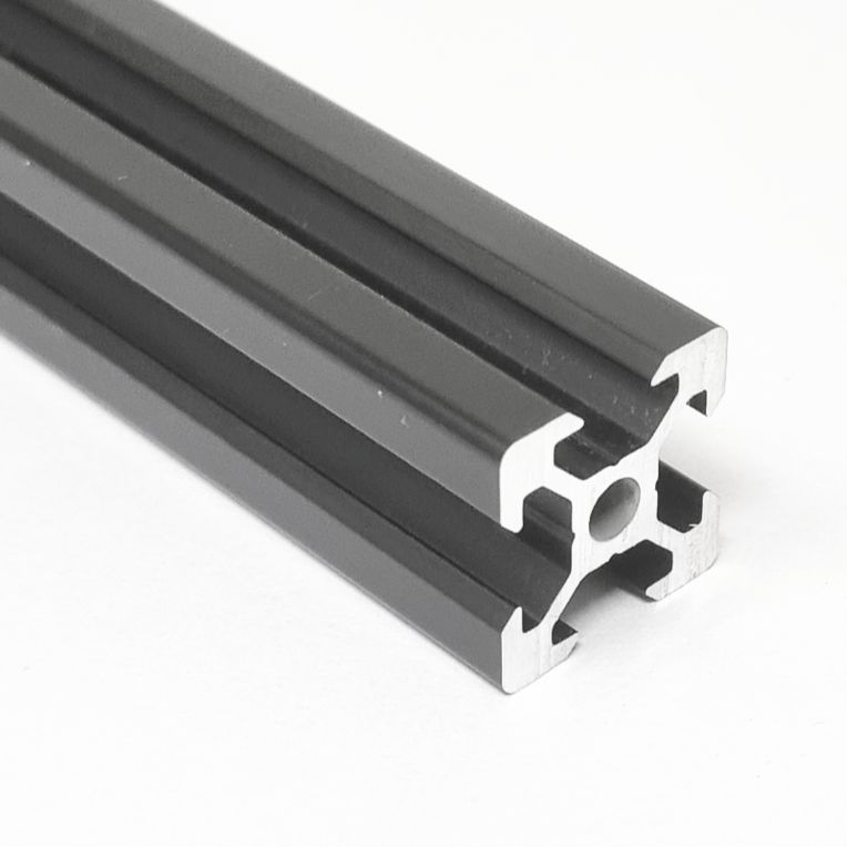 V Slot Aluminium Extrusion 2020 (Black)