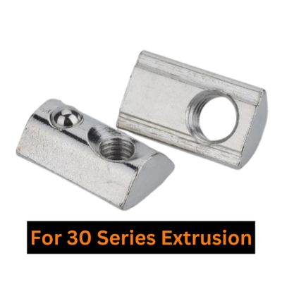 Spring T Nut for 30 Series Aluminium Extrusions