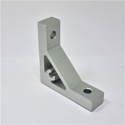 Extruded Bracket for 2020 T/V Slot (Silver)