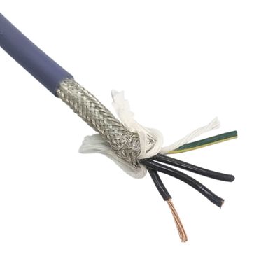 Shielded Flexible Robot Cable, 18 AWG, 4 Core