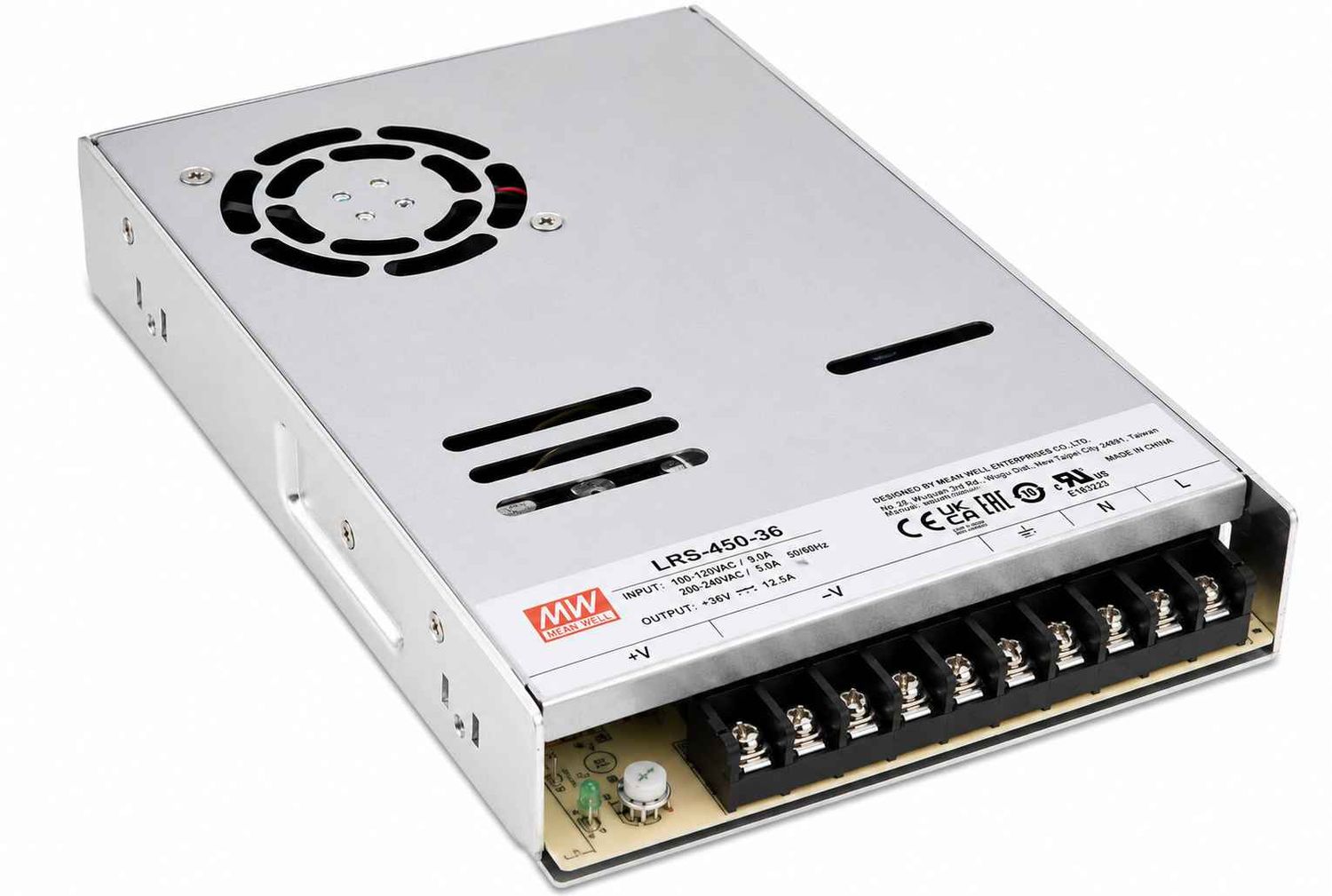Original Meanwell PSU LRS-450-36