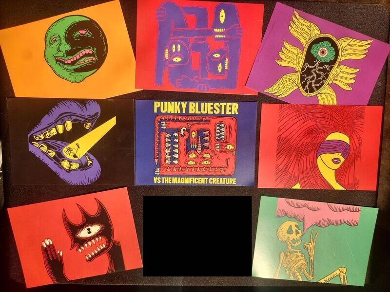 Limited Edition Album Art Postcard Set (set of 8)