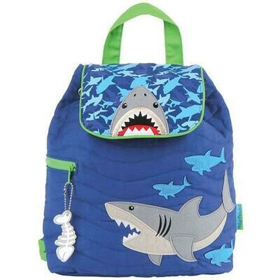Quilted Shark Backpack