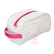 Dopp Kit Rainbow Seersucker