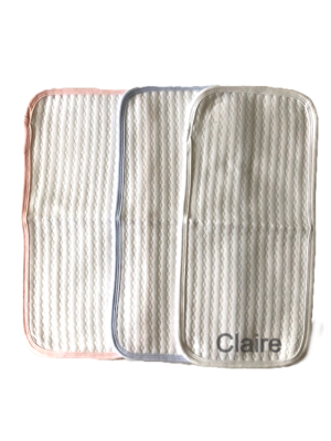 Diamond Quilted Burp