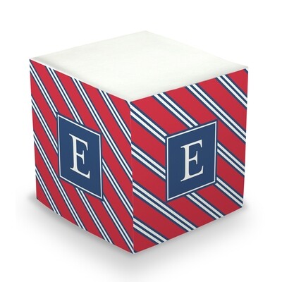 Repp Tie  Memo Cube