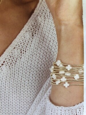 Signature Cross ADULT Bead Bracelet