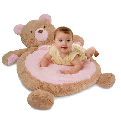 Baby Mat Pink Bear