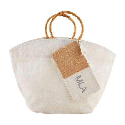 Palm Beach Bamboo Tote