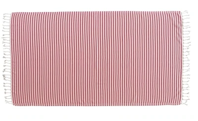 Turkish Towel, Towel Color: Red