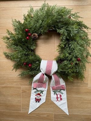 Nutcracker Wreath Sash
