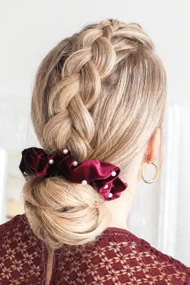 Velvet Scrunchie Set