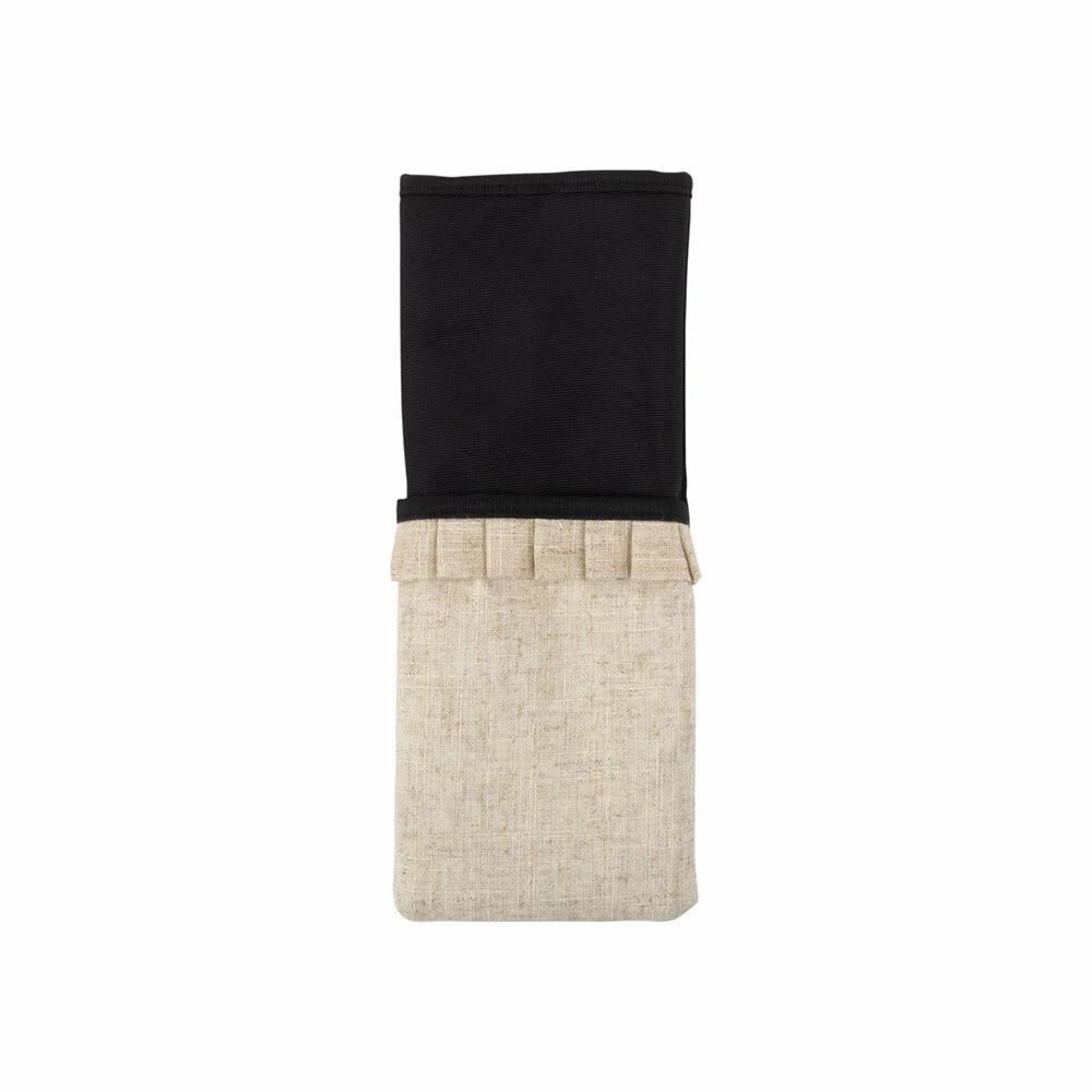 Linen Flat/Curly Iron Case, Case Color: Black