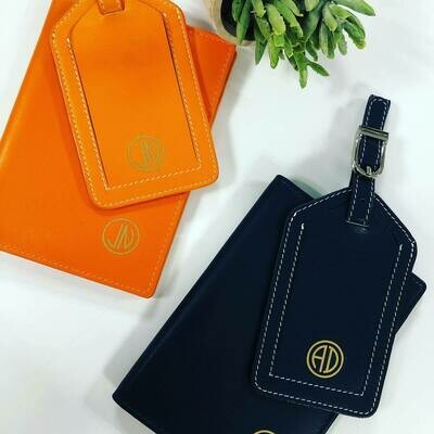 Leather Luggage Tag