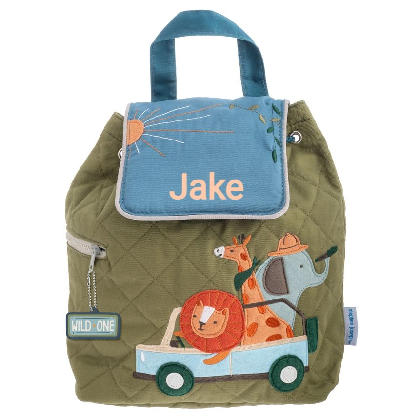 Quilted Zoo Backpack