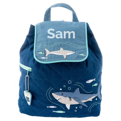 Quilted Shark Backpack