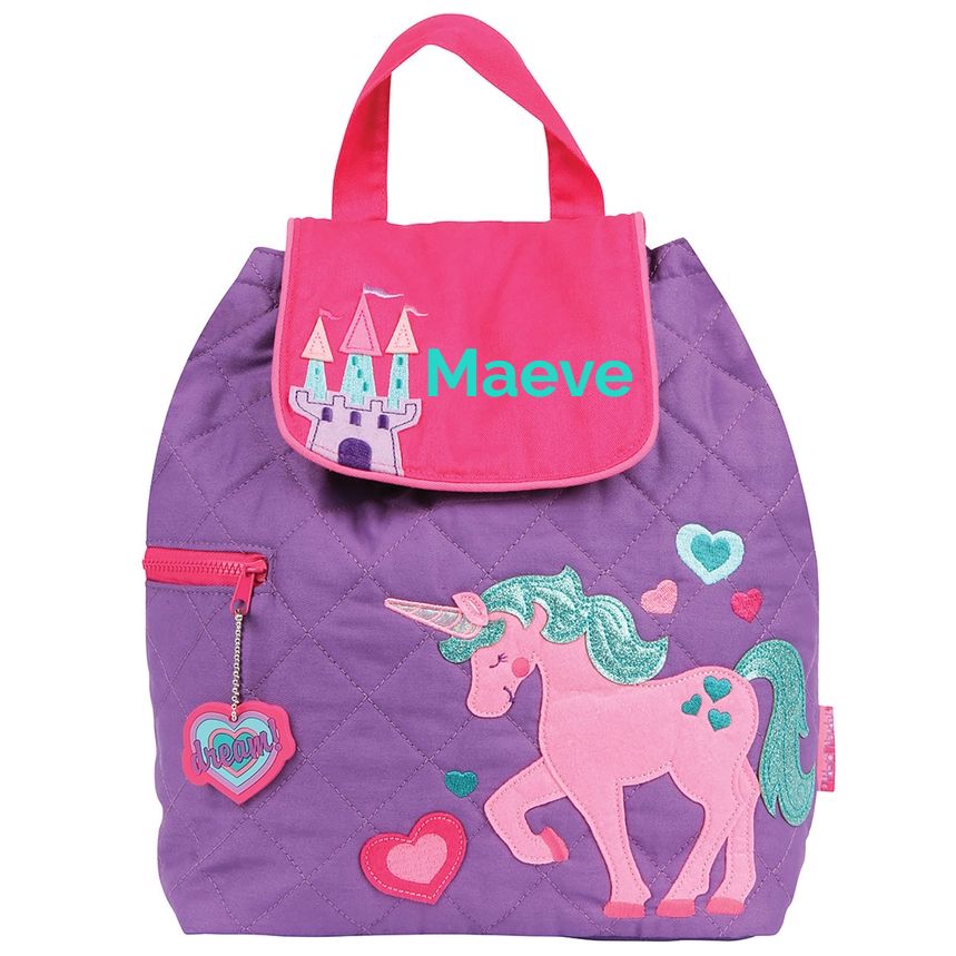 Quilted Unicorn Backpack