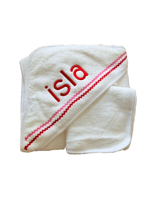 Hooded Towel Ric Rac