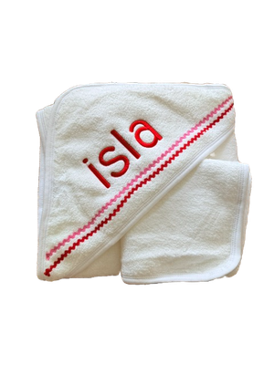 Hooded Towel Ric Rac