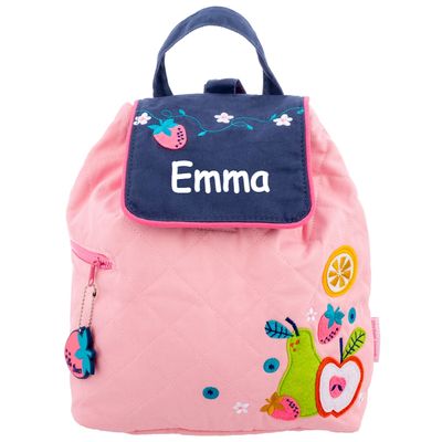 Quilted Fruity Backpack