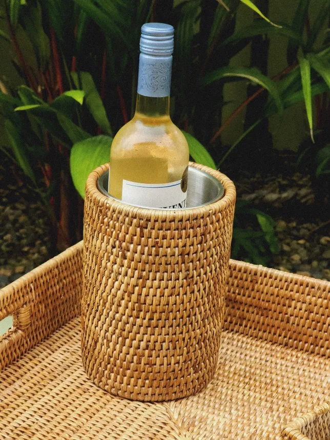 Rattan Wine Chiller