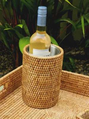 Rattan Wine Chiller