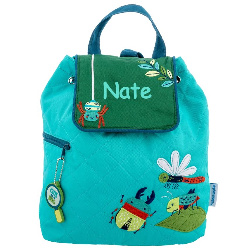 Quilted Bugs Backpack