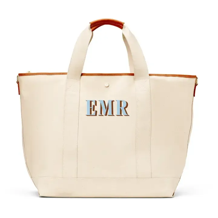Natural Canvas Tote