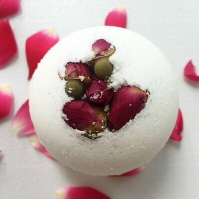 Elite Creed Natural | Rose Flower Bath Bomb