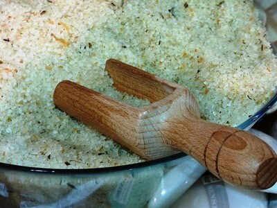 Elite Creed Natural | Lemon Rosemary Bath Salt
