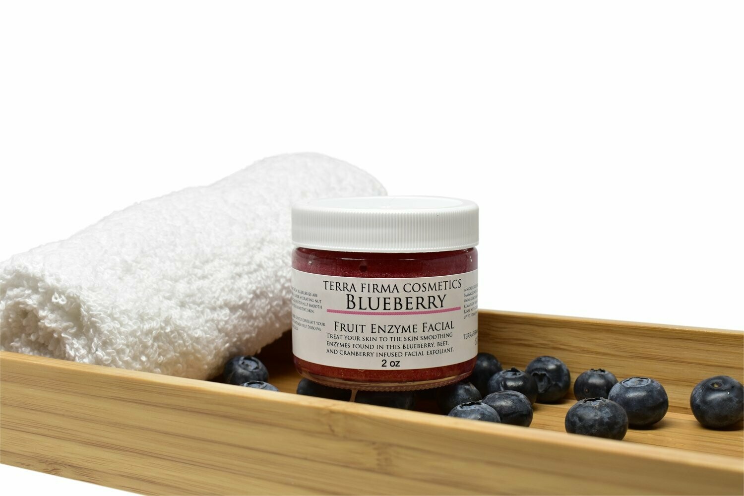 Terra Firma Cosmetics | Blueberry Masque,Cleanser &amp; Scrub in 1