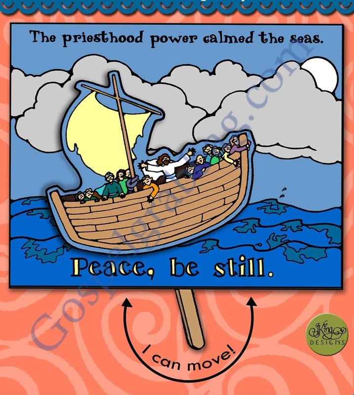 The Priesthood Can Help Me - Calming the Seas moving ship scene